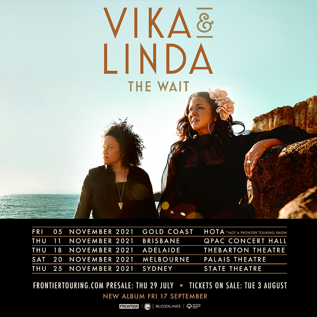 Vika and Linda tour dates