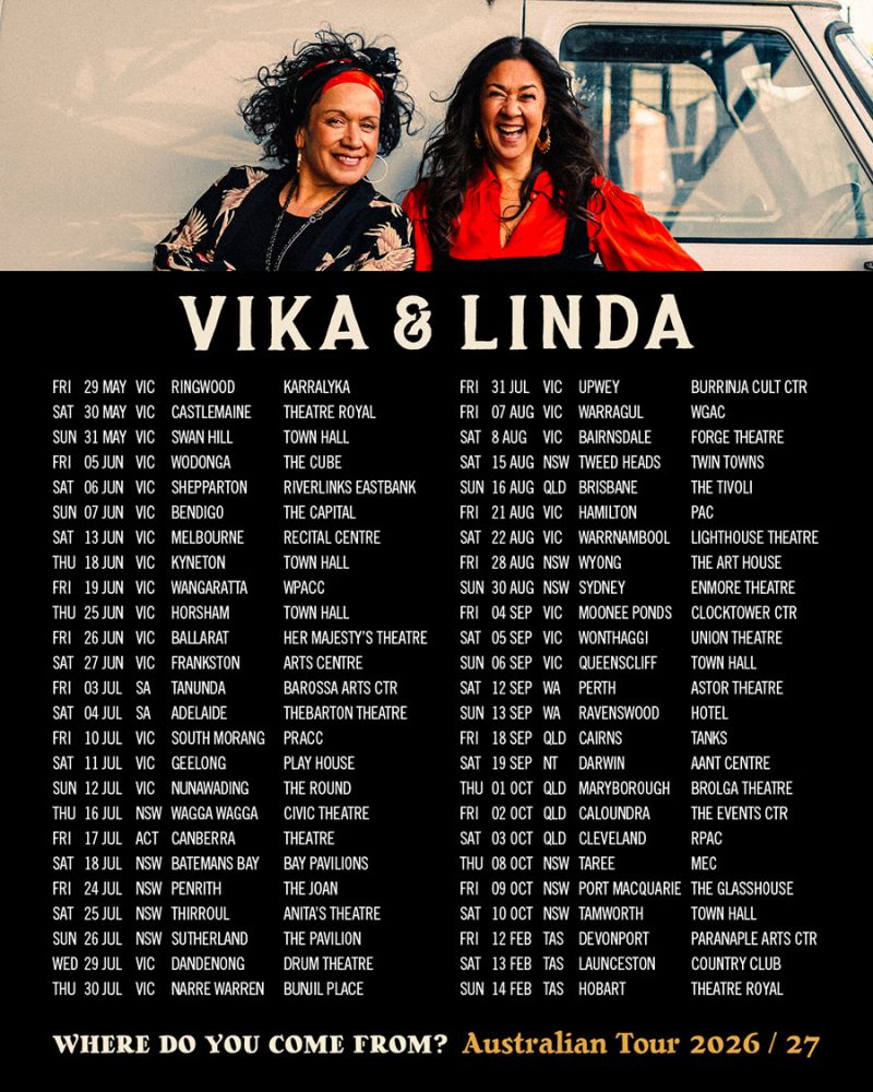 Vika and Linda Bull Tour 2026